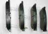 SP1178 Hi-Q (SANGSIN BRAKE) Колодки тормозные задние SANTA FE -06 дисковые (фото 2)