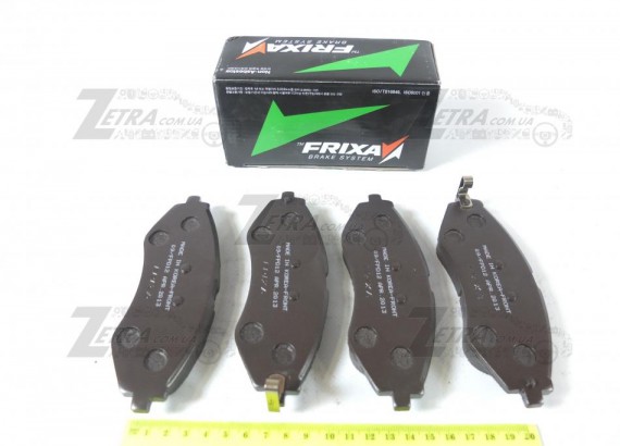 FPD12 FRIXA (Корея) премиум бренд Колодки тормозные передние LACETTI LANOS 1.6 NUBIRA LEGANZA, TACUMA с датчиком / FRIXA