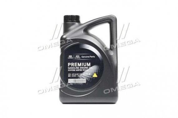 05100-00421 MOBIS Масло моторное Hyundai Premium Gasoline 5W20 SL/GF-3 п/синт (4Л)
