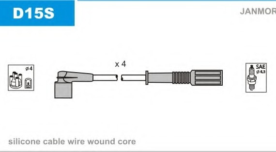 D15S JANMOR (Польша) Провода ВВ Sens J/M D15S