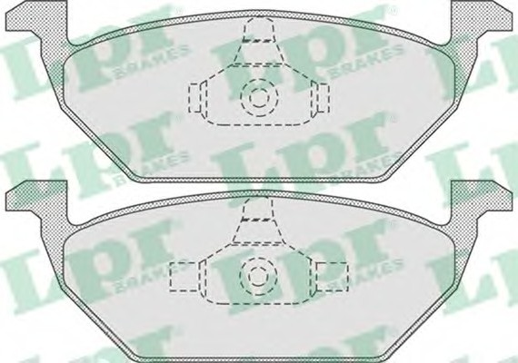 05P730 LPR Колодки пер Skoda Oct без датчика 2.0/1.6 1J0698151A