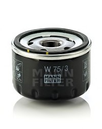 W75/3 MANN (Германия) Фильтр масл Renault LagunaII 2001-