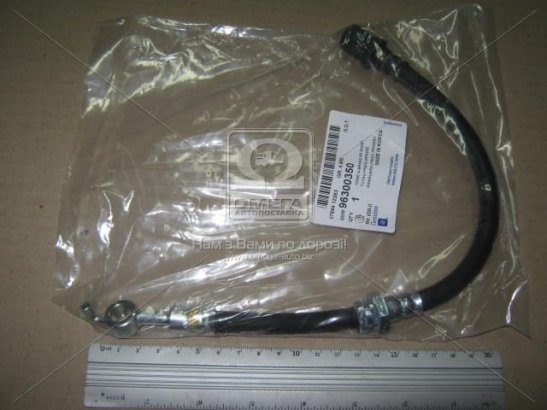 Фото шланг гальмівний NUBIRA задн. правий (диск) / GM 96300350 GENERAL MOTORS 96300350 GENERAL MOTORS Шланг гальмівний NUBIRA задн. правий (диск) / GM