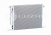 Радиатор кондиционера AVEO (T250 c 2009-)/ (T255 HB) (ZAZ Vida) 94838818/96802950 / LUZAR LRAC0581