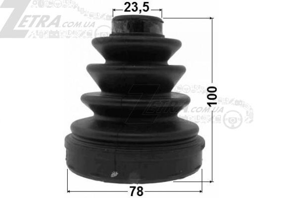 Фото пыльник гранаты LACETTI,EVANDA,EPICA АКПП внутрений 96874540 GENERAL MOTORS 96874540 GENERAL MOTORS Пыльник гранаты LACETTI,EVANDA,EPICA АКПП внутрений