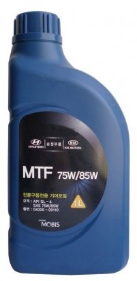 Фото олія трансмісіон.Hyundai MTF SAE 75W85,1л 04300-00110 MOBIS 04300-00110 MOBIS Олія трансмісіон.Hyundai MTF SAE 75W85,1л
