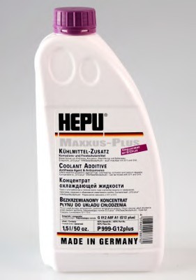 P999 (G12) Plus HEPU Антифриз (фіолет) -80 HEPU P999 (G12) 1,5 л