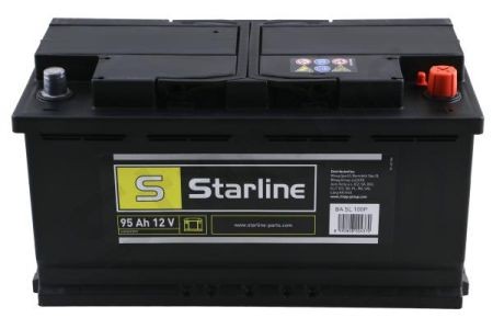BA SL 100P Starline (от 2шт - 2025) STARLINE, R"+" 95Ah, En800 (353 x 175 x 190) правый "+",B13 производство ЧЕХИЯ STARLINE