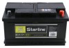 BA SL 80P Starline Акумулятор STARLINE, R"+" 80Ah, En740 (315 x 175 x 175) правий "+",B13 виробництво ЧЕХІЯ STARLINE (фото 1)