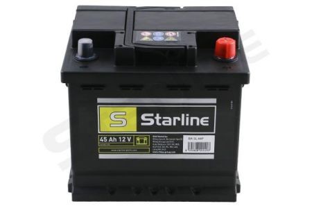 BA SL 44P Starline Аккумулятор STARLINE, R"+" 45Ah, En400 (207 x 175 x 190) правый "+",B13 производство ЧЕХИЯ STARLINE