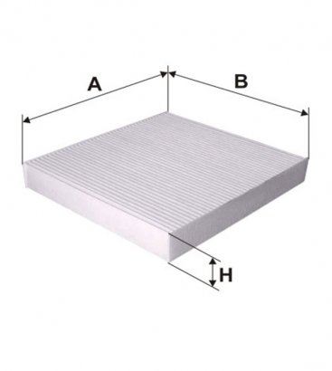 WP9322 WIX-FILTRON Фільтр салону MITSUBISHI LANCER VII, OUTLANDER VII 2.0-2.2DID WP9322/K1241 (пр-во WIX-Filtron)