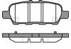 Колодка гальм. NISSAN MURANO 3.5 4X4 08-, SUZUKI GRAND VITARA 1.6-3.2 05- задн. (пр-во REMSA) 0876.31