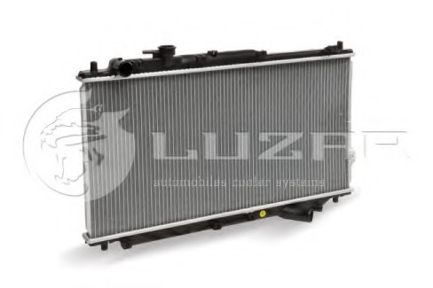 LRCKISP962F2 LUZAR (Россия) Радиатор охлаждения Shuma/Sephia/Spektra (95-) 1.5/1.6/1.8 АКПП (алюм) (LRc KISp962F2) Luzar