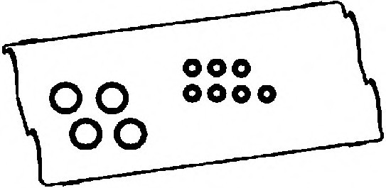 440162P CORTECO (Германия) Прокладка крышки клапанной HONDA CR-V 2.0 16V B20Z1/B20B9/B20Z3/B20B2/B20B3 (пр-во Corteco)