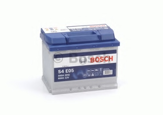 0 092 S4E 050 BOSCH Акумулятор Bosch S4 EFB 60 Ah, EN 560 правий "+" 242x175x190 (ДхШхВ) с-ма START-STOP BOSCH