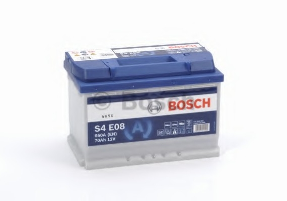 0 092 S4E 080 BOSCH Аккумулятор Bosch S4 EFB 70 Ah, EN 650 правый "+" 278x175x190 (ДхШхВ) с-ма START-STOP BOSCH