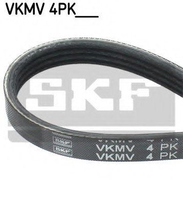 VKMV4PK668 SKF Ремень генератора Fiat Doblo 1.2 8v-1.4 8v/Grande Punto 1.4 8v-16v без конд VKMV4PK668 SKF