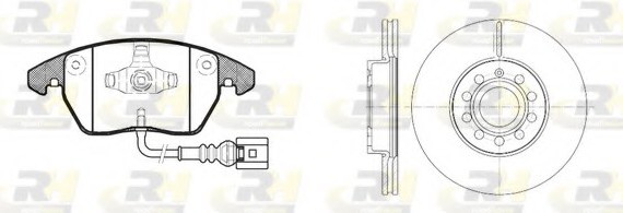 8103000 ROADHOUSE RH 21030.01(1шт)+RH 6648.10(2шт)=RH 81030.00. (Спец. отпускная цена 1985 грн!!!) ROADHOUSE