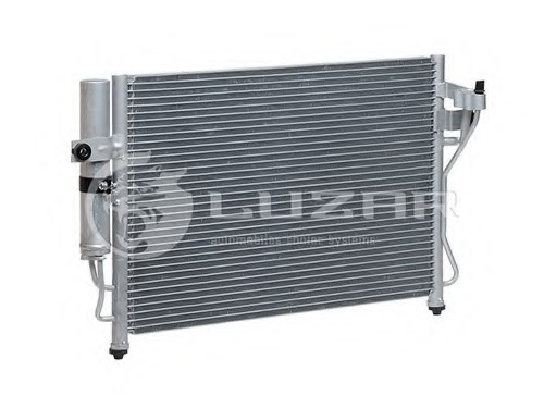 LRAC081C1 LUZAR (Россия) Радиатор кондиционера Getz 1.1/1.3/1.4/1.6 (02-) АКПП/МКПП с ресивером (LRAC 081C1) Luzar