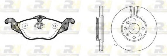 868400 ROADHOUSE RH 2684.02(1шт)+RH 6572.10(2шт)=RH 8684.00. (Спец. отпускная цена 1455 грн!!!) ROADHOUSE