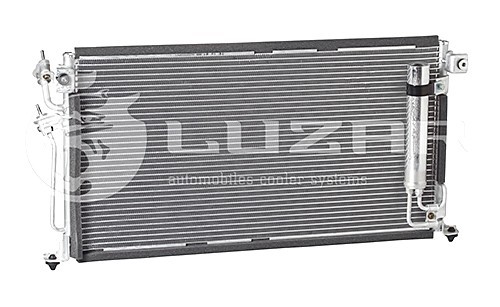 LRAC1100 LUZAR (Россия) Радиатор кондиционера Lancer 1.3/1.6/2.0 (03-) АКПП,МКПП с ресивером (LRAC 1100) Luzar
