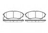 Колодка торм. FORD RANGER 3.0TDCI 05-;MAZDA BT-50 2.5 MRZ-CD 06- передн. (пр-во REMSA) 1151.00