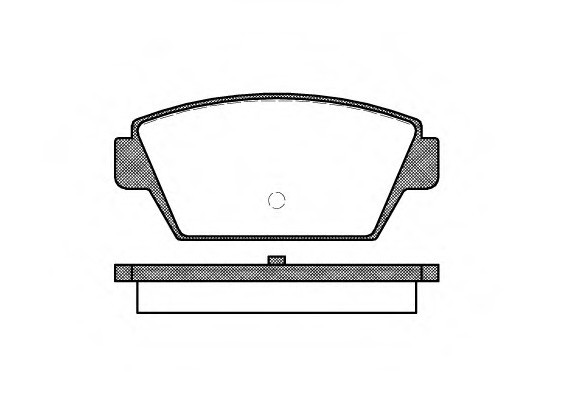 0215.00 Remsa Колодка торм. ISUZU MIDI MITSUBISHI COLT, ECLIPSE, GALANT, LANCER задн. (пр-во REMSA)