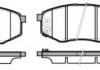 Колодка торм. HYUNDAI IX 20 1.4, 1.4 CRDI, 1.6, 1.6 CRDI 11/10- передн. (пр-во REMSA) 1426.02
