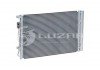 Радиатор кондиционера Solaris 1.4/1.6 (10-) АКПП/МКПП с ресивером (LRAC 08L4) Luzar LRAC08L4