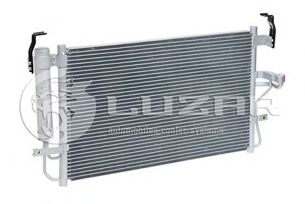 LRAC08D2 LUZAR (Россия) Радиатор кондиционера Elantra 2.0d (00-) АКПП/МКПП с ресивером (LRAC 08D2) Luzar