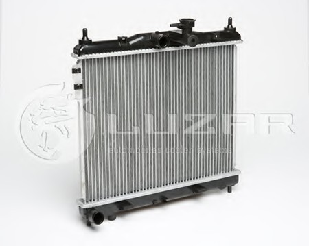 LRCHUGZ02110 LUZAR (Россия) Радиатор охлаждения Getz 1.1/1.3/1.4/1.6 (02-) МКПП (алюм) (LRc HUGz02110) Luzar