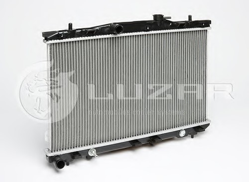 LRCHUEL00251 LUZAR (Россия) Радиатор охлаждения Elantra 1.6/1.8/2.0 (00-) АКПП (алюм) (LRc HUEl00251) Luzar