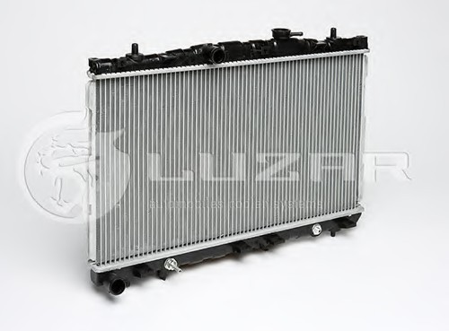 LRCHUEL00210 LUZAR (Россия) Радиатор охлаждения Elantra 1.6/1.8/2.0 (00-) АКПП (алюм) (LRc HUEl00210) Luzar