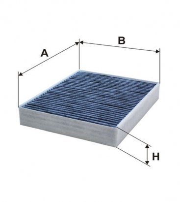 WP2081 WIX-FILTRON Фільтр салону BMW 1 (F20/F21), 2 (F22), 3 (F30/31) вугільний WIX-Filtron)