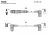 Кабель запалювання, к-кт TESLA Аналог TES T740C Mersedes 80-97 1,8;2,0;2,3 TESLA T069B