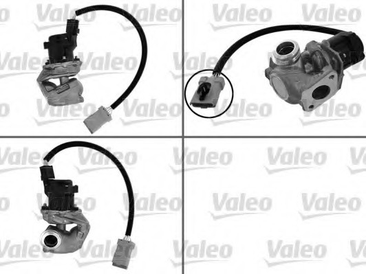 700412 Valeo PHC Клапан EGR|FORD FOCUS C-MAX 1,6TDCI,FOCUS II 1,6TDCI VOLVO V50,S40 1,6D VALEO