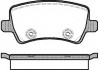 Колодка торм. FORD GALAXY 06-,S-MAX 06-;VOLVO S60,V60 10- задн. (пр-во REMSA) 1236.00
