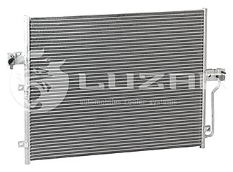 LRAC1750 LUZAR (Россия) Радиатор кондиционера Actyon/Kyron 2.0/2.3 (05-) АКПП,МКПП (LRAC 1750) Luzar