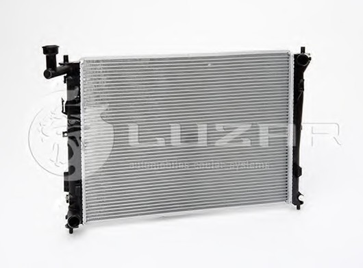 LRCKICD07110 LUZAR (Россия) Радиатор охлаждения Ceed 1.4/1.6/2.0 (06-) МКПП (алюм) (LRc KICd07110) Luzar
