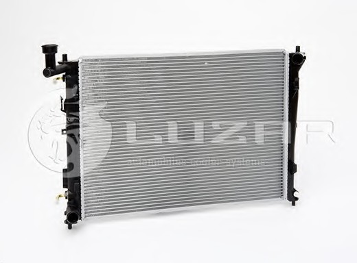LRCKICD07250 LUZAR (Россия) Радиатор охлаждения Ceed 1.4/1.6/2.0 (06-) АКПП (алюм) (LRc KICd07250) Luzar