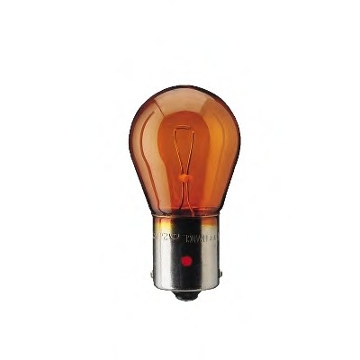 12496LLECOCP PHILIPS (Япония) Лампа розжарювання PY21W 12V 21W BAU15s LongerLife EcoVision (пр-во Philips)