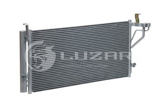 LRAC08384 LUZAR (Россия) Радіатор кондиціонера Sonata 2.0/2.4/2.7 (98-) АКПП/МКПП (LRAC 08384) Luzar