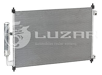 LRAC14G4 LUZAR (Россия) Радиатор кондиционера Xtrail 2.0/2.2/2.5 (07-) АКПП/МКПП (LRAC 14G4) Luzar
