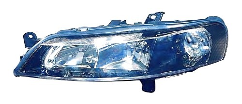 442-1121R-LDEM2 DEPO (Тайвань) Фара права H7/H7, мех./ел., чорна рамка, 3/99- (Valeo тип) [DEPO] DEPO