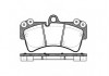 Колодка торм. AUDI Q7, PORSCHE CAYENNE, VW TOUAREG передн. (пр-во REMSA) 0995.00
