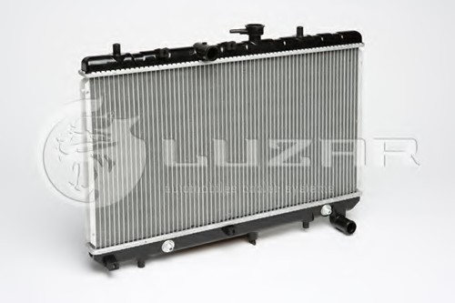 LRCKIRI05200 LUZAR (Россия) Радиатор охлаждения Rio 1.3/1.5 (00-) АКПП (алюм) (LRc KIRi05200) Luzar