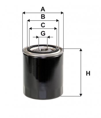 WL7145 WIX-FILTRON Фильтр масляный TOYOTA, SUZUKI, SUBARU OP583/WL7145 (пр-во WIX-Filtron)