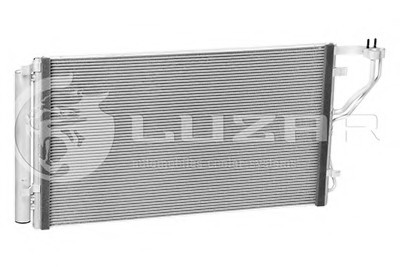 LRAC08R0 LUZAR (Россия) Радиатор кондиционера Optima 2.0/2.4 (11-) АКПП/МКПП (LRAC 08R0) Luzar