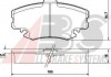 Колодка торм. PEUGEOT/RENAULT 205/309/CLIO/EXPRESS передн. (пр-во ABS) 36881