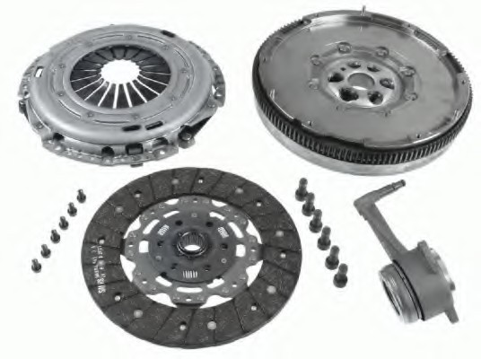 2290 601 009 SACHS (Германия) Комплект сцепления ZMS Modul XTend plus CSC VAG 2.0 TDI (Пр-во SACHS)